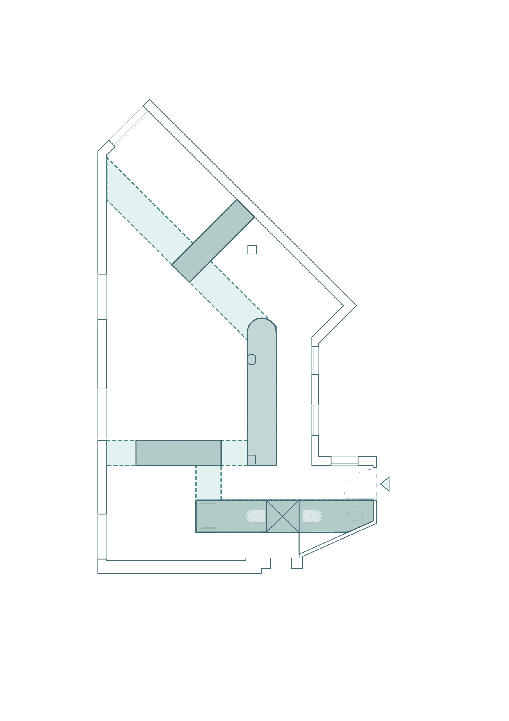 Casa JDU, esquema 1